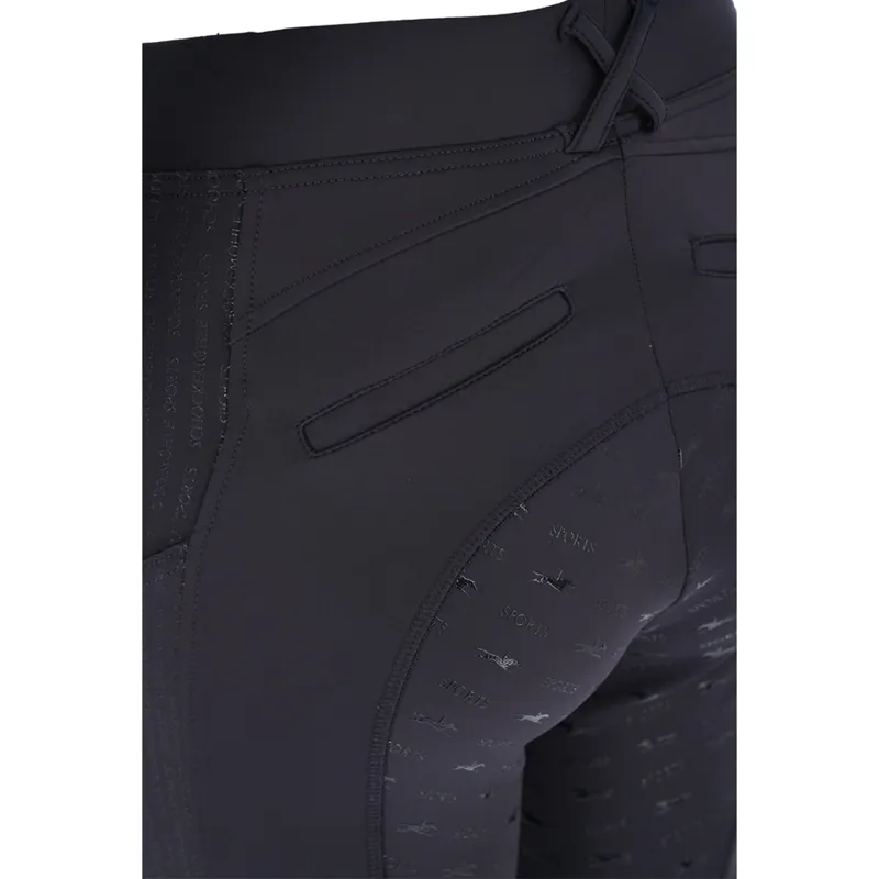 Schockemohle FS Style Sporty Riding Tights - Dark Blue-3